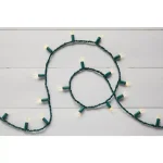 Home Accents Holiday 300-Light LED Warm White Mini String Lights, Constant On, Green Wire (Set of 2) thumbnail 2