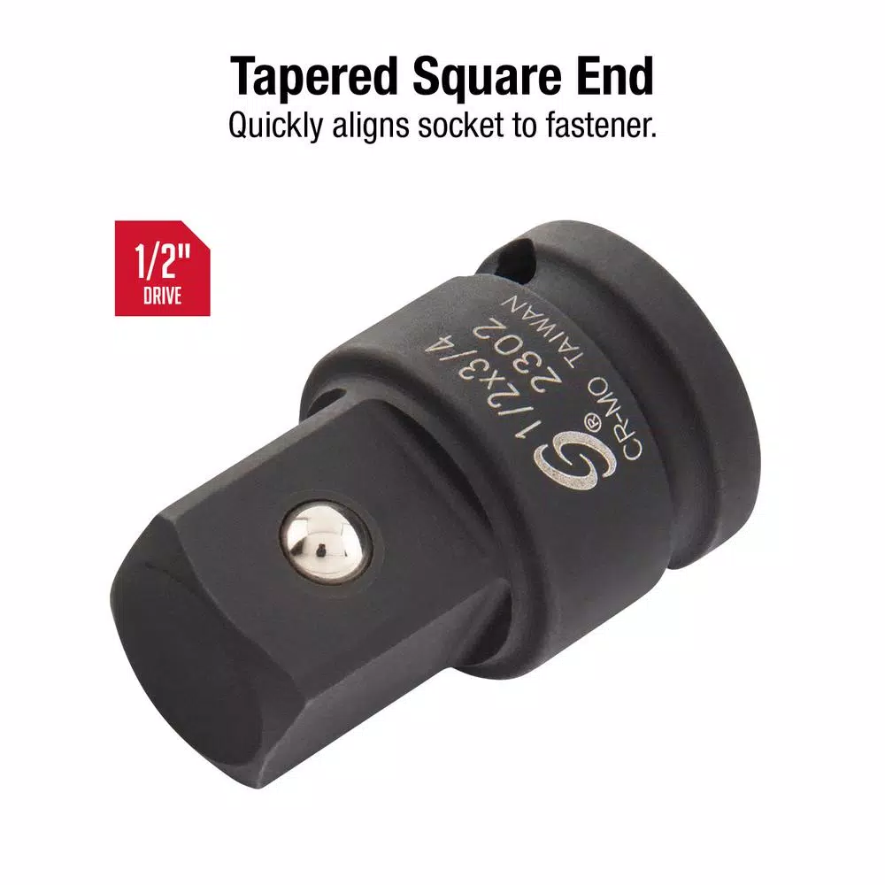SUNEX TOOLS Sunex 1/2 in. Female to 3/4 in. Male Impact Socket Adapter