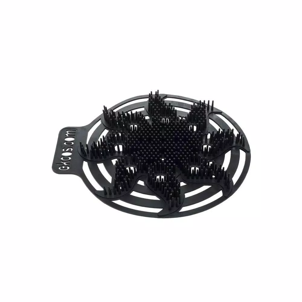 Unbranded Mint Fragrance Anti-Splash Black Urinal Screen (10 per Box)
