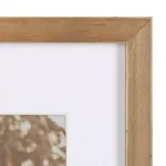 DesignOvation Gallery Rustic Brown Wood Picture Frame Set, 11x14 in. Matted to 8x10 in. (Set of 4) thumbnail 4