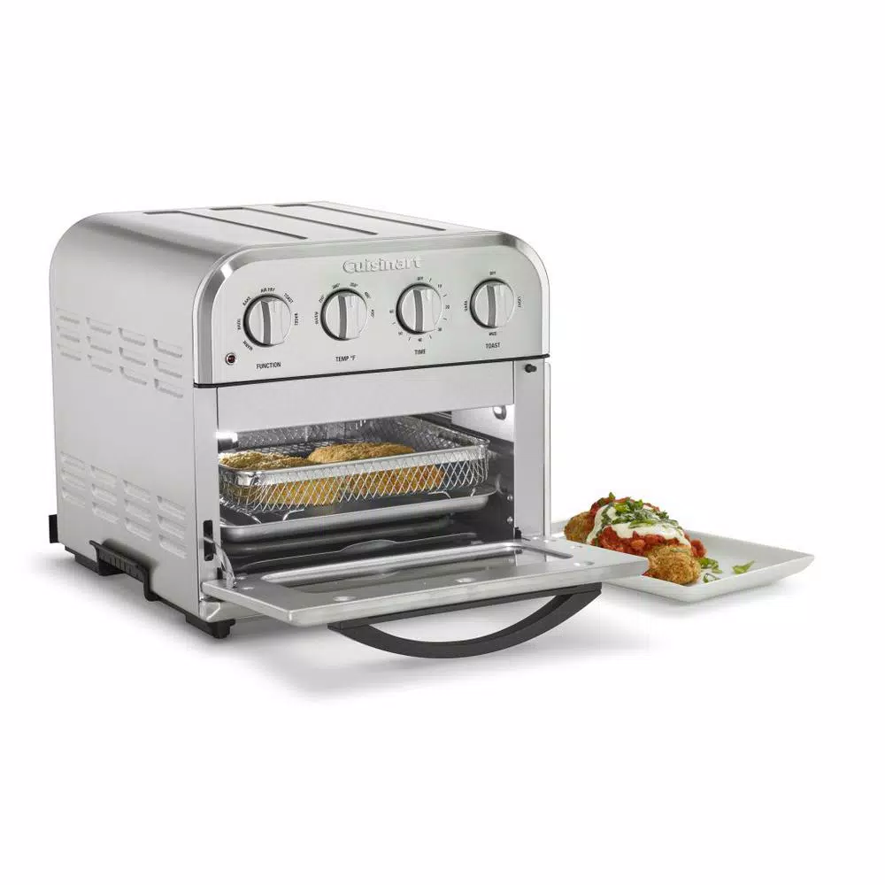 Cuisinart 1.2 qt. Compact Air Fryer Toaster Oven, Silver