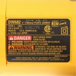 DEWALT 6.5 Amp Heavy Duty Plate Joiner Kit with 10,000 RPM Motor thumbnail 7