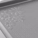Gibson Home Gibson Country Kitchen 15 in. Embossed Carbon Steel Cookie Sheet, Silver thumbnail 3
