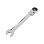 TEKTON 20 mm Flex-Head Ratcheting Combination Wrench, 6-Point Chrome-Plated Steel thumbnail 1