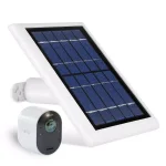 Wasserstein Solar Panel for Arlo Ultra 2, Ultra, Pro 4, and Pro 3 with 13.1 ft. Magnetic Cable (White) thumbnail 1