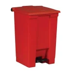 Rubbermaid Commercial Products 12 Gal. Red Fire-Safe Step-On Trash Can, Puncture-Resistant Plastic Medical Waste Bin thumbnail 1