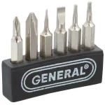 General Tools Ultratech Power Precision Screwdriver, Battery Operated, 100+ RPM with 6 Interchangeable Bits thumbnail 4
