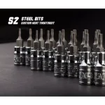Capri Tools 15-Piece Star Bit Socket Set, S2 Steel Bits & Chrome Vanadium Sockets thumbnail 2