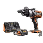 RIDGID 18V Lithium-Ion 1/2 in. Cordless Hammer Drill/Driver Kit with 2.0 Ah Battery and Charger thumbnail 1