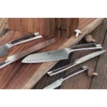 Cangshan N1 Series 6-Piece German Steel Forged Knife Block Set with Acacia Wood Block thumbnail 5