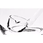 Badash Crystal Crystal Gravy Boat with Ladle Set, 16 oz. Mouth Blown Glass thumbnail 5