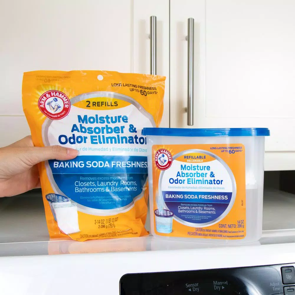 Arm & Hammer Moisture Absorber and Odor Eliminator Refill, 14 oz. (2-Pack)