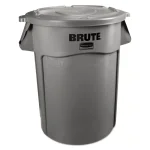 Rubbermaid Commercial Products Rubbermaid Commercial Brute 55 Gallon Round Gray Trash Can thumbnail 2
