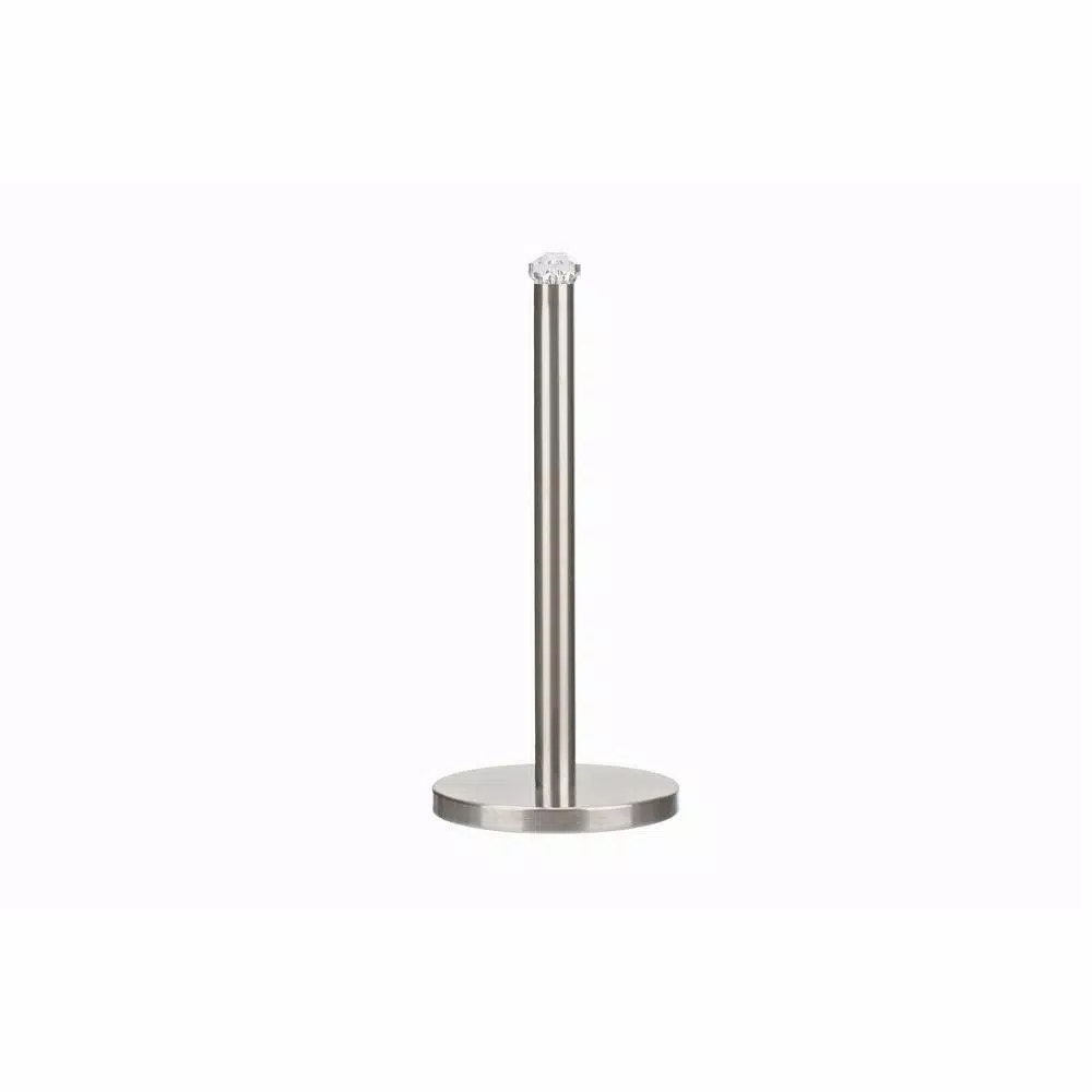 Jiallo Stainless Steel Free-Standing Paper Towel Holder, Weighted Base for Jumbo Rolls