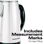 Hamilton Beach 12-Cup Stainless Steel Electric Coffee Percolator thumbnail 7