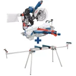 Bosch CM10GD 10 in. Dual-Bevel Sliding Glide Miter Saw with Folding-Leg Stand Bundle thumbnail 1