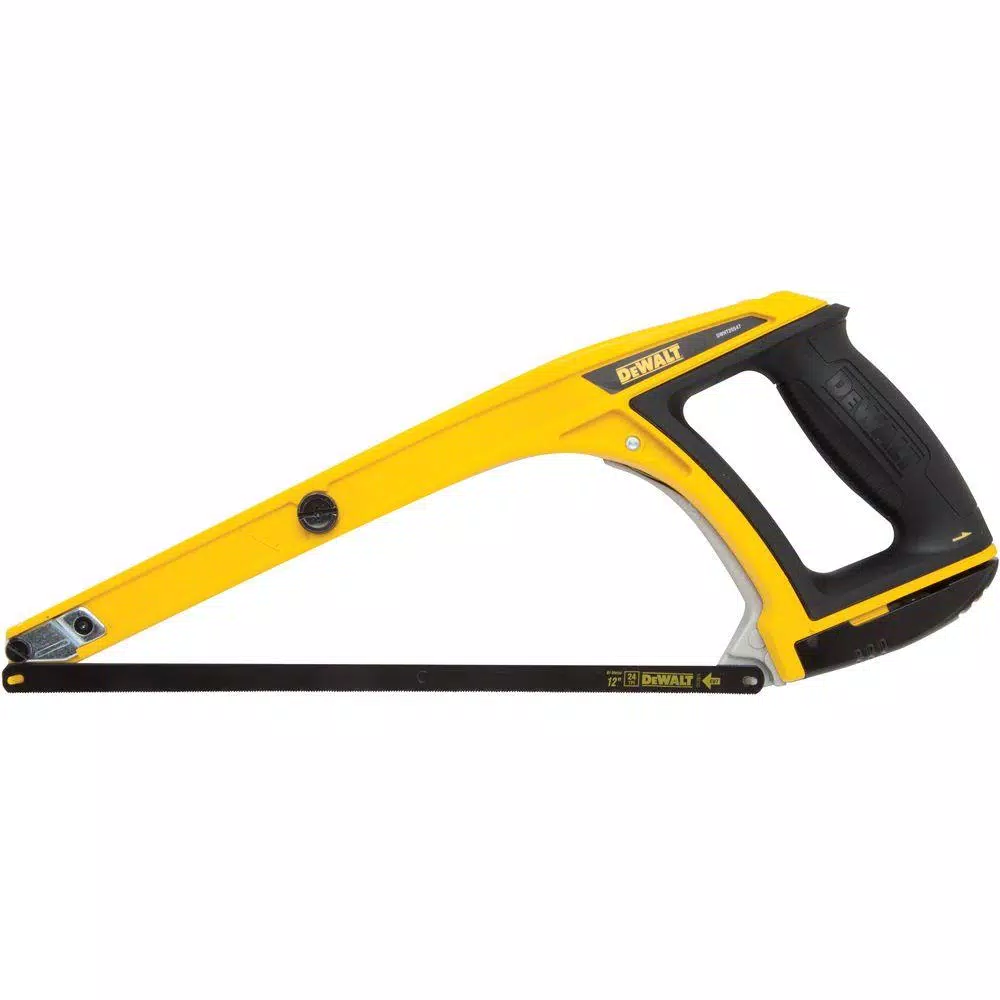 DEWALT 12 in. 5-in-1 Hacksaw with Comfort Grip Plastic Handle