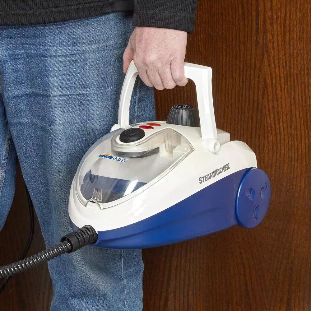 HomeRight SteamMachine Elite Multi-Purpose Portable Steam Cleaner with 19 Accessories