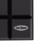 Chef Buddy Silicone Slow Melting Ice Cube Tray 2-Pack - Square and Round Ice Ball Molds thumbnail 4