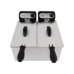 Chard Double Deep Fryer, 6L Capacity, Dual 1500W Tanks with 2 Baskets thumbnail 3