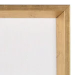 DesignOvation Calter Framed Linen Fabric Pinboard Memo Board, Modern Decorative Bulletin Board for Home and Office thumbnail 3