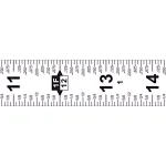 Lufkin Quikread 12 ft. x 3/4 in. Power Return Tape Measure with Rubber Cushion Case thumbnail 2