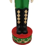 Sunnydaze Decor 37.5 in. Kristoff Nutcracker Soldier Christmas Sculpture (Set of 2) thumbnail 4
