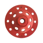 EDiamondTools 5 in. Aggressive S Segment Diamond Grinding Wheel for Concrete and Coating Removal, 5/8"-11 Threaded Arbor thumbnail 3