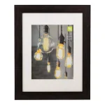 Kiera Grace kieragrace KG Loft 8x10 Photo Frame Set, Black Wood Grain, 6-Pack thumbnail 3