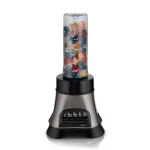 Hamilton Beach Wave Crusher 700W Blender with 40 oz. Jar and 20 oz. Travel Jar, Gray thumbnail 3