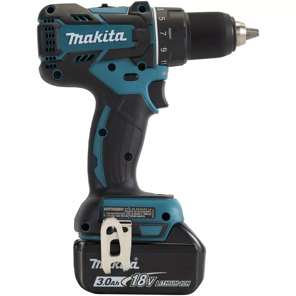 Makita 18V LXT Brushless 1/2 in. Driver-Drill Kit with 3.0Ah Battery and Charger