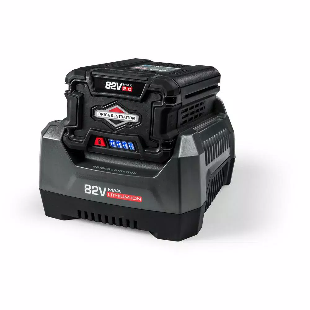 Snapper XD PowerGrip Max 82V Cordless Leaf Blower Kit with 4 Ah Battery and Charger