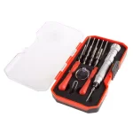 Stalwart 15-Piece Repair Tech Tool Kit with Precision Screwdrivers and Carrying Case thumbnail 3