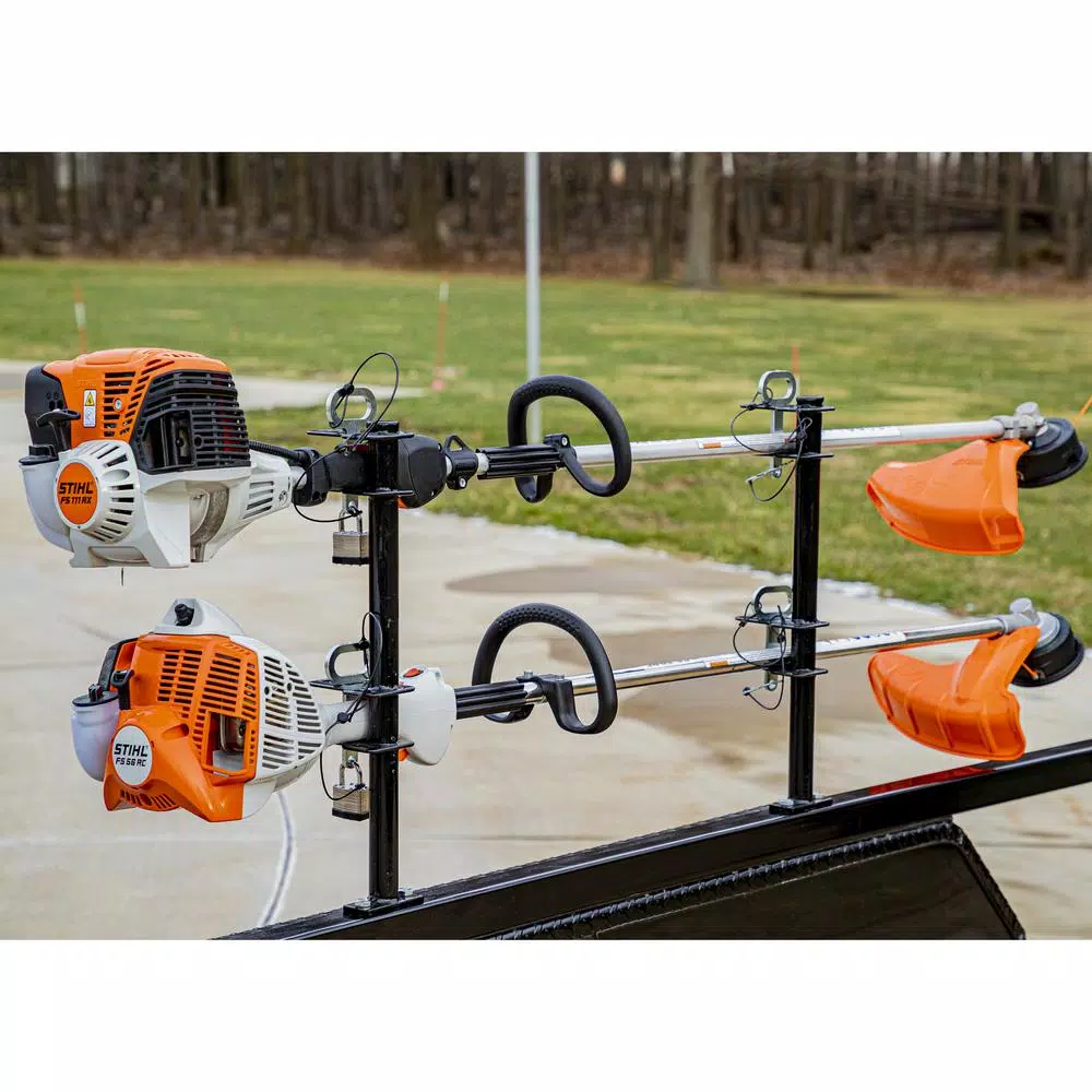 Buyers Products Company Buyers Products Lockable 2-Place Trimmer Rack for Open Trailers