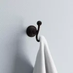 Delta Crestfield Double Towel Hook in Venetian Bronze, Zinc Die Cast thumbnail 3