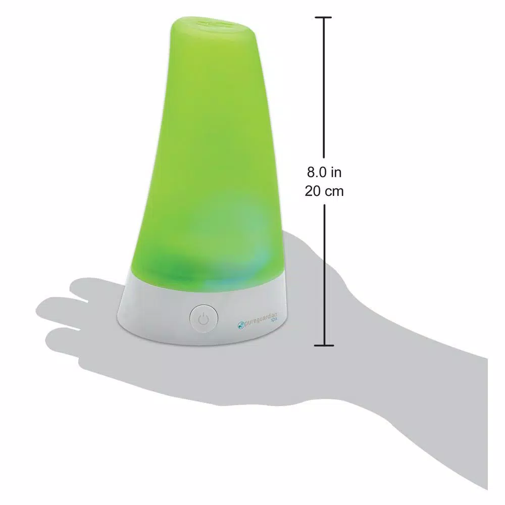 PureGuardian SPA101 Ultrasonic Cool Mist Aromatherapy Essential Oil Diffuser with Color Changing Light