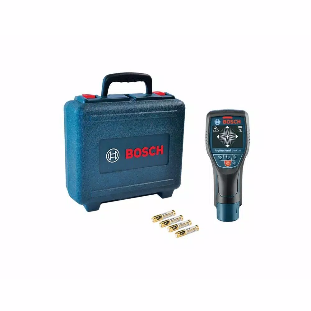 Bosch D-Tect 120 Wall and Floor Scanner with Spot Detection, Universal, Drywall, and Concrete Modes