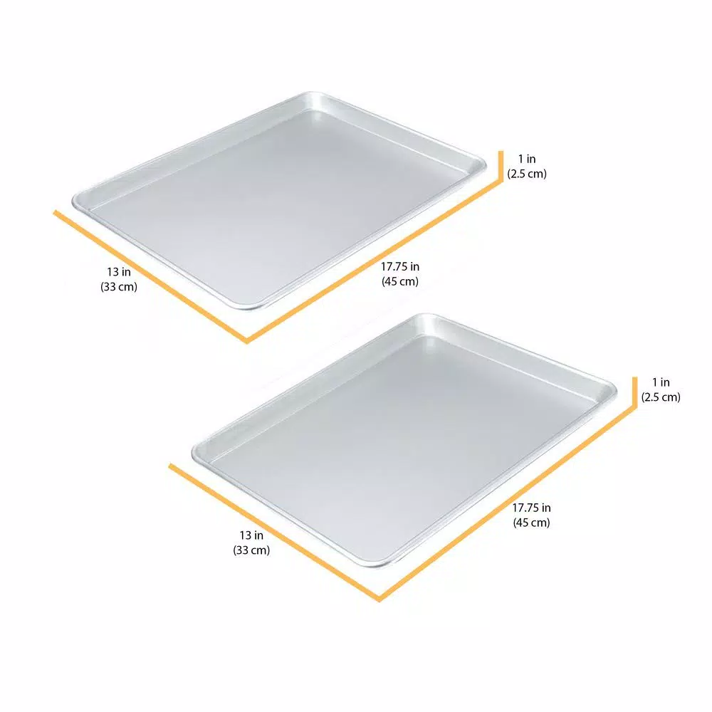 Chicago Metallic Commercial II Jelly Roll Pans, Set of 2