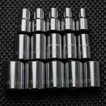 Stanley 15-Piece 1/2 in. Drive Metric Deep Socket Set, 12-Point Professional Grade thumbnail 3