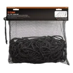 CURT 65" x 38" Extended Roof Rack Cargo Net, Black Nylon thumbnail 6