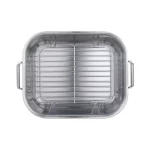 Tramontina Gourmet Prima 7 Qt. Stainless Steel Roasting Pan with Basting Rack thumbnail 2