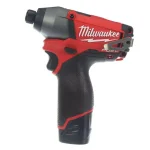 Milwaukee M12 FUEL 1/4 in. Hex Brushless Cordless Impact Driver Kit with (2) 2.0 Ah Batteries, Charger & Case thumbnail 2