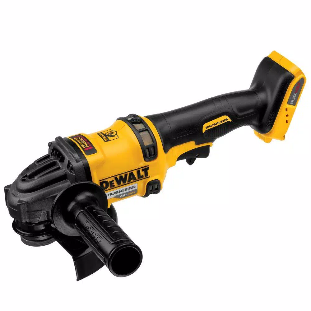 DEWALT FLEXVOLT 60V MAX Cordless Brushless 4-1/2 in. to 6 in. Angle Grinder with Kickback Brake (Tool Only)