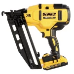 DEWALT 20V MAX 16-Gauge Cordless Angled Finish Nailer Kit with (2) 2.0 Ah Batteries and Charger thumbnail 4