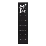 Kate and Laurel Erikson 48 in. Black Collage Picture Frame with Easel and Binder Clips thumbnail 2