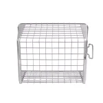 Spectrum Macklin Medium Metal Storage Basket, Zinc Plated Steel with Label Plate thumbnail 4