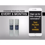 Whirlpool UltraEase Replacement Pre-Filter and Post-Filter Set for Whirlpool RO Systems WHAROS5 & WHER25, 2-Pack thumbnail 2