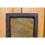 Kenroy Home Triptych Resin and Slate Indoor/Outdoor Wall Fountain, 37 in. thumbnail 5
