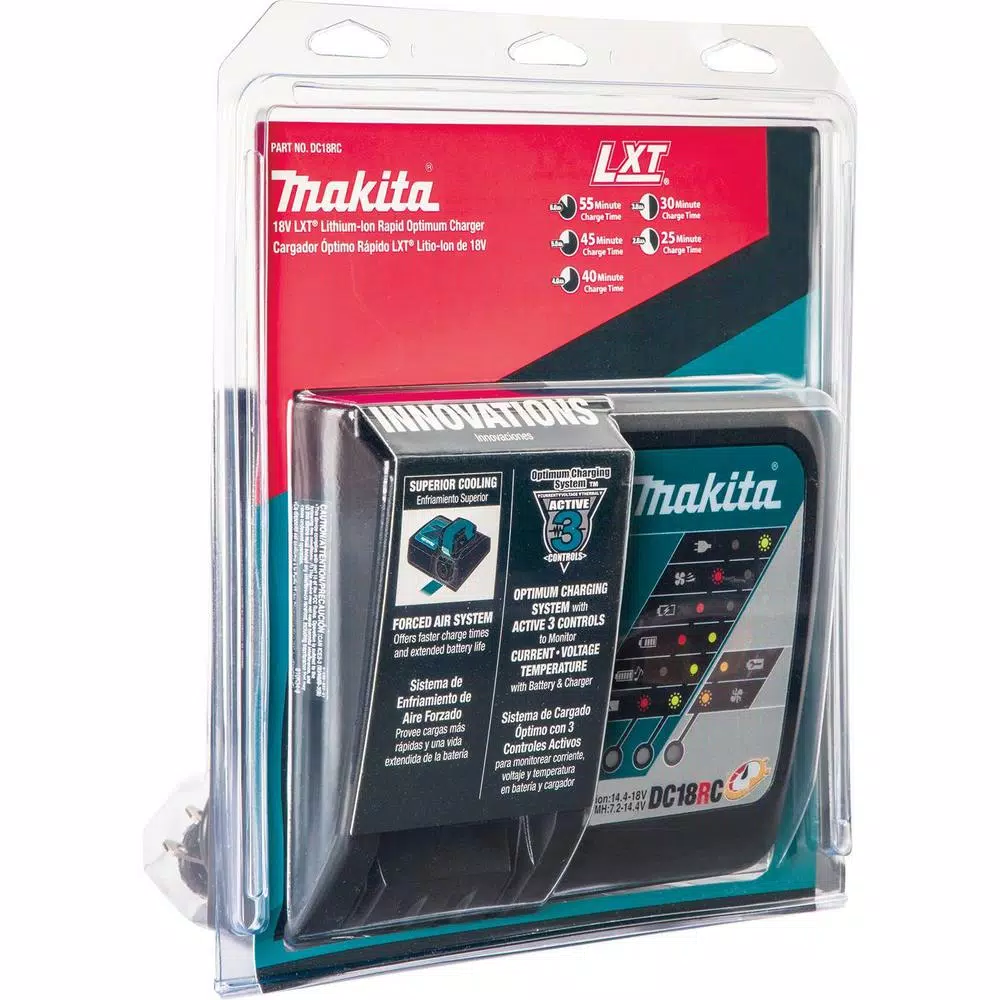 Makita 18V LXT Lithium-Ion Rapid Optimum Battery Charger