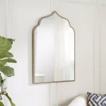 Home Decorators Collection Ornate Arched Gold Antiqued Accent Mirror thumbnail 3
